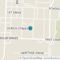 Map location of 202 Emma Ave, Tuscarawas OH 44682