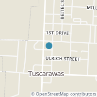 Map location of 119 S Main St, Tuscarawas OH 44682