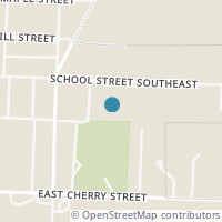 Map location of 470 School St, Tuscarawas OH 44682
