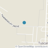 Map location of 267 Hammersly Dr SW, Tuscarawas OH 44682