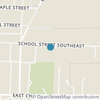Map location of 528 School St, Tuscarawas OH 44682