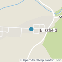Map location of 318 Cr #124, Blissfield OH 43805