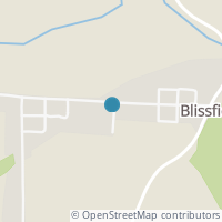 Map location of 318 Cr, Blissfield OH 43805