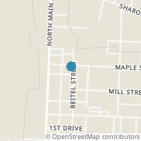 Map location of 140 Maple St, Tuscarawas OH 44682