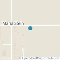 Map location of 8066 State Route 119, Maria Stein OH 45860