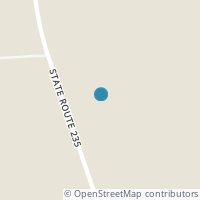 Map location of 4072 State Route 235 N, Lewistown OH 43333