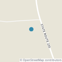 Map location of 4121 State Route 235 N, Lewistown OH 43333