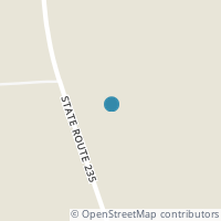 Map location of 4144 State Route 235 N, Lewistown OH 43333