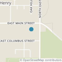 Map location of 620 E Main St #1, Saint Henry OH 45883