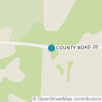 Map location of 20 Cr, Brinkhaven OH 43006