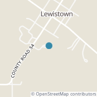 Map location of 8165 County Road 54, Lewistown OH 43333