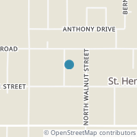 Map location of 251 Spring St, Saint Henry OH 45883