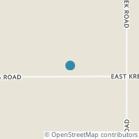 Map location of 5405 E Kremer Hoying Rd, Saint Henry OH 45883