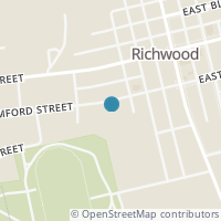 Map location of 133 W Bomford St, Richwood OH 43344