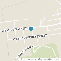 Map location of 223 W Ottawa St, Richwood OH 43344