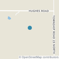 Map location of 5975 C R 23, Lewistown OH 43333