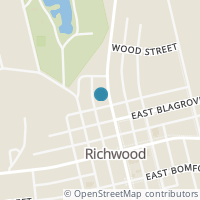 Map location of 127 N Franklin St, Richwood OH 43344