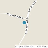 Map location of 9614 Hilltop Rd SW, Baltic OH 43804