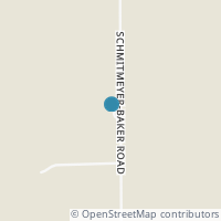 Map location of 16211 Schmitmeyer Baker Rd, Anna OH 45302