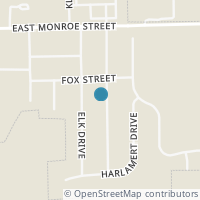 Map location of 111 Bear Dr, New Bremen OH 45869