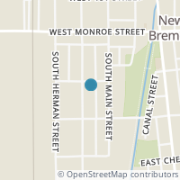 Map location of 106 S Franklin St, New Bremen OH 45869
