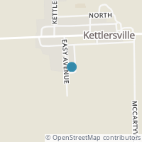 Map location of 16360 Easy Ave, Kettlersville OH 45336