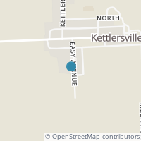 Map location of 16389 Easy Ave, Kettlersville OH 45336