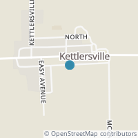 Map location of 8887 South St, Kettlersville OH 45336