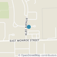 Map location of 35 Melrose Pl, New Bremen OH 45869