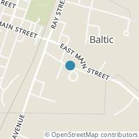 Map location of 115 S Mill St, Baltic OH 43804