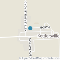 Map location of 8766 North St, Kettlersville OH 45336