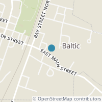 Map location of 218 E Main St, Baltic OH 43804