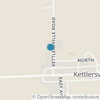 Map location of 16633 Kettlersville Rd, Kettlersville OH 45336