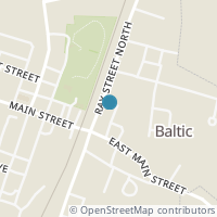 Map location of 106 N Ray St, Baltic OH 43804