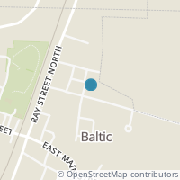Map location of 202 Maple St, Baltic OH 43804