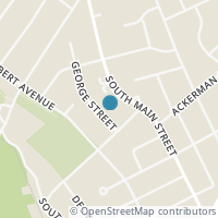 Map location of 73 George St, Milltown NJ 8850