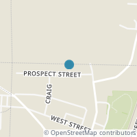 Map location of 106 Prospect St, Baltic OH 43804