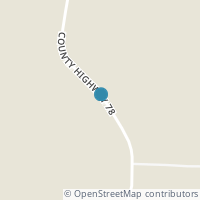 Map location of 1902 County Road 78, Amsterdam OH 43903