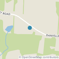 Map location of 26220 Danville Amity Rd, Danville OH 43014
