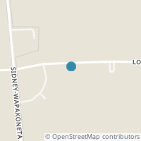 Map location of 13354 Lock 2 Rd, Botkins OH 45306