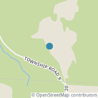 Map location of 1290 Township Road 9, Brinkhaven OH 43006