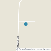 Map location of 2747 County Road 78, Amsterdam OH 43903