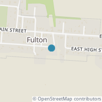 Map location of 308 E High St, Fulton OH 43321