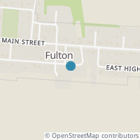 Map location of 306 E High St, Fulton OH 43321