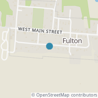 Map location of 315 W High St, Fulton OH 43321
