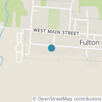 Map location of 329 W High St, Fulton OH 43321