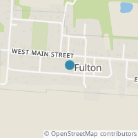 Map location of 308 W High St, Fulton OH 43321