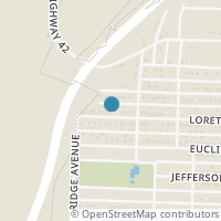 Map location of 914 Loretta Ave, Toronto OH 43964