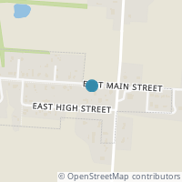 Map location of 144 High St E, Fulton OH 43321