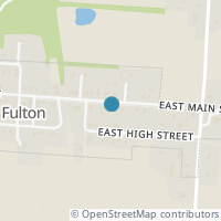 Map location of 128 E Main St, Fulton OH 43321